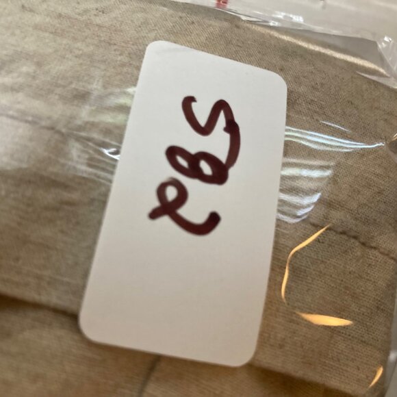 Womens Lane Bryant Wide‎ Leg Mid Rise Linen Blend Pants Tan 26 NWD - Picture 10 of 10